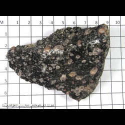 Mineral Specimen: Cristobalite in Obsidian from Lava Flow, Mt. Hoffman, Modoc Co., Californa