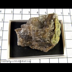 Mineral Specimen: Cryolite, unidentified green material from Ivigtut, Greenland Mineral Specimen: Cryolite, unidentified green material from Ivigtut, Greenland