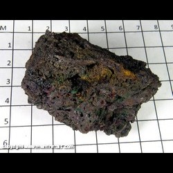 Mineral Specimen: Goethite variety: Turgite from Mohawk Mine, Mohawk Hill, Clark Mountain Dist., Clark Mts, San Bernardino Co., California Mineral Specimen: Goethite variety: Turgite from Mohawk Mine, Mohawk Hill, Clark Mountain Dist., Clark Mts, San Bernardino Co., California
