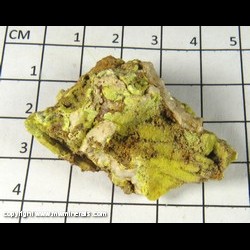 Mineral Specimen: Pyromorphite Pseudomorph after Cerussite from South Roughton Vein, Roughton Gill, Caldbeck Fells, Cumbia, England Mineral Specimen: Pyromorphite Pseudomorph after Cerussite from South Roughton Vein, Roughton Gill, Caldbeck Fells, Cumbia, England