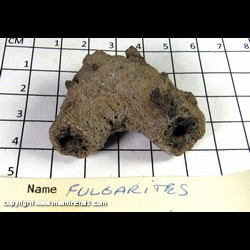 Mineral Specimen: Fulgarite (sand fused by lightning) from Lyon Co., Nevada Mineral Specimen: Fulgarite (sand fused by lightning) from Lyon Co., Nevada