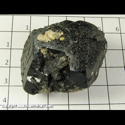 Mineral Specimen: Tourmaline (Schorl) and Quartz from Santa Cruz, Sonora, Mexico Mineral Specimen: Tourmaline (Schorl) and Quartz from Santa Cruz, Sonora, Mexico