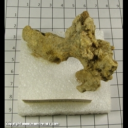 Mineral Specimen: Calcite, Sand from South Bend, St. Joseph Co, Indiana Mineral Specimen: Calcite, Sand from South Bend, St. Joseph Co, Indiana