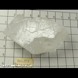 Mineral Specimen: Halite from Zaragoza, Aragon, Spain Mineral Specimen: Halite from Zaragoza, Aragon, Spain