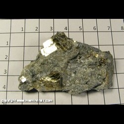 Minerals Specimen: Pyrite in Talc from La Motte, Abitibi RCM, Abitibi-Temiscamingue, Quebec, Canada Minerals Specimen: Pyrite in Talc from La Motte, Abitibi RCM, Abitibi-Temiscamingue, Quebec, Canada