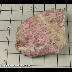 Mineral Specimen: Tournaline, Rubellite from Paris, Oxford Co, Maine Mineral Specimen: Tournaline, Rubellite from Paris, Oxford Co, Maine