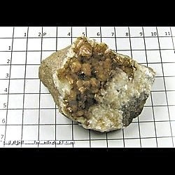 Mineral Specimen: Calcite, Iridescent from Irving Materials Quarry, Anderson, Madison Co, Indiana Mineral Specimen: Calcite, Iridescent from Irving Materials Quarry, Anderson, Madison Co, Indiana
