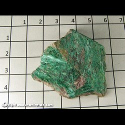 Mineral Specimen: Brochantite from Morenci Mine, Greenlee Co, Arizona Mineral Specimen: Brochantite from Morenci Mine, Greenlee Co, Arizona