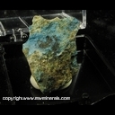 Minerals Specimen: Aerinite from Soriana Quarry, Estopinan del Castillo, Huesca, Aragon, Spain Minerals Specimen: Aerinite from Soriana Quarry, Estopinan del Castillo, Huesca, Aragon, Spain