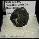 Mineral Specimen: Ducktownite: Pyrite with overlayer of Chalcopyrite from Santa Rita Pit, Santa Rita, Grant Co., New Mexico Mineral Specimen: Ducktownite: Pyrite with overlayer of Chalcopyrite from Santa Rita Pit, Santa Rita, Grant Co., New Mexico