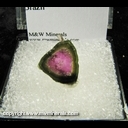 Minerals Specimen: Polished Watermelon Tourmaline from Minas Gerais, Brazil