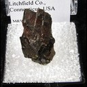 Minerals Specimen: Siderite from Roxbury Iron Mine, Mine Hill, Roxbury, Litchfield Co., Connecticut, USA Minerals Specimen: Siderite from Roxbury Iron Mine, Mine Hill, Roxbury, Litchfield Co., Connecticut, USA