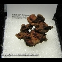 Minerals Specimen: Copper from Bisbee, Arizona Pre-1974 Minerals Specimen: Copper from Bisbee, Arizona Pre-1974