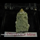 Mineral Specimen: Gold, Wire on Quartz on Epidote from Olinghouse Mine, Washoe Co., Nevada Mineral Specimen: Gold, Wire on Quartz on Epidote from Olinghouse Mine, Washoe Co., Nevada