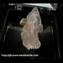 Mineral Specimen: Rose Quartz, Muscovite from Minas Gerais, Brazil Mineral Specimen: Rose Quartz, Muscovite from Minas Gerais, Brazil