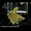 Mineral Specimen: Vesuvianite from Jeffrey Quarry, Asbestos, Quebec, Canada Mineral Specimen: Vesuvianite from Jeffrey Quarry, Asbestos, Quebec, Canada