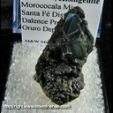 Mineral Specimen: Vivianite, Hisengenite from Moroccocala Mine, Santa Fe Dist., Dalence Prov., Oruro Dept., Bolivia Mineral Specimen: Vivianite, Hisengenite from Moroccocala Mine, Santa Fe Dist., Dalence Prov., Oruro Dept., Bolivia