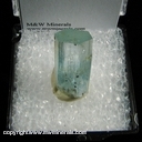 Minerals Specimen: Aquamarine from Erongo Mountains, Usakos, Namibia 2000 Minerals Specimen: Aquamarine from Erongo Mountains, Usakos, Namibia 2000