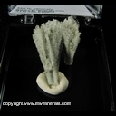 Mineral Specimen: Calcite on Quartz from Arangabad, India Mineral Specimen: Calcite on Quartz from Arangabad, India