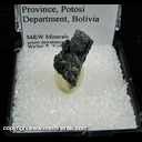 Minerals Specimen: Krutaite from El Dragon Mine, Antonio Quijarro Prov., Potosi Dept., Peru Minerals Specimen: Krutaite from El Dragon Mine, Antonio Quijarro Prov., Potosi Dept., Peru