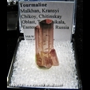 Minerals Specimen: Tourmaline from Malkhan, Chitinskaya Oblast', Transbaikalia, Eastern Siberia Region, Russia Minerals Specimen: Tourmaline from Malkhan, Chitinskaya Oblast', Transbaikalia, Eastern Siberia Region, Russia