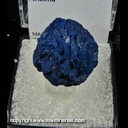 Minerals Specimen: Azurite Rosette from Morenci, Arizona Minerals Specimen: Azurite Rosette from Morenci, Arizona