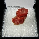 Minerals Specimen: Vanadinite from Pure Potential Mine, Silver District, Trigo Mts., La Paz Co., Arizona Minerals Specimen: Vanadinite from Pure Potential Mine, Silver District, Trigo Mts., La Paz Co., Arizona