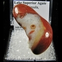 Minerals Specimen: Lake Superior Agate from Upper Peninsula, Michigan Minerals Specimen: Lake Superior Agate from Upper Peninsula, Michigan