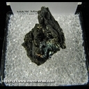 Minerals Specimen: Chalcocite from Flambeau Mine, Ladysmith, Rusk Co., Wisconsin Minerals Specimen: Chalcocite from Flambeau Mine, Ladysmith, Rusk Co., Wisconsin