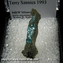 Minerals Specimen: Sqampleite from Mina Santa Catalina, Sierra Gorda, Chile Minerals Specimen: Sqampleite from Mina Santa Catalina, Sierra Gorda, Chile