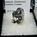 Minerals Specimen: Galena, Calcite from Polaris Mine, Little Cornwallis Island, Nunavat (Northwest) Territory, Canada Minerals Specimen: Galena, Calcite from Polaris Mine, Little Cornwallis Island, Nunavat (Northwest) Territory, Canada
