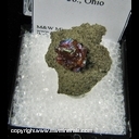Minerals Specimen: Sphalerite from Standard Slag Quarry, Adams Co., Ohio Minerals Specimen: Sphalerite from Standard Slag Quarry, Adams Co., Ohio