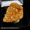 Minerals Specimen: Spessartine Garnet from Tongbei, Fujian, China Minerals Specimen: Spessartine Garnet from Tongbei, Fujian, China