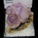 Minerals Specimen: Amethyst from Kidon, Russia Minerals Specimen: Amethyst from Kidon, Russia