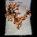 Minerals Specimen: Copper from Caledonia Mine, Ontonagon Co., Michigan Minerals Specimen: Copper from Caledonia Mine, Ontonagon Co., Michigan