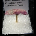 Mineral Specimen: Tourmaline from Morro Redondo, Coronel Murta, Jequitinhona Valley, Minas Gerais, Brazil Mineral Specimen: Tourmaline from Morro Redondo, Coronel Murta, Jequitinhona Valley, Minas Gerais, Brazil