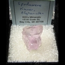 Minerals Specimen: Kunzite from Kuna, Afghanistan Minerals Specimen: Kunzite from Kuna, Afghanistan