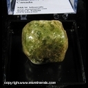 Mineral Specimen: Fluorapatite from Yates Mine, Otter Lake, Quebec, Canada A. Bohne 1978 Mineral Specimen: Fluorapatite from Yates Mine, Otter Lake, Quebec, Canada A. Bohne 1978