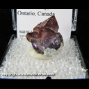 Minerals Specimen: Amethyst with included Hematite from Thunder Bay, Ontario, Canada Minerals Specimen: Amethyst with included Hematite from Thunder Bay, Ontario, Canada