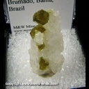 Minerals Specimen: Uvite Tourmaline, Quartz from Brumado, Bahia, Brazil Minerals Specimen: Uvite Tourmaline, Quartz from Brumado, Bahia, Brazil