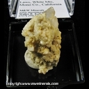 Minerals Specimen: Woodhousite from Cahampion Mine, White Mountain, Laws, White Mountains, Mono Co., California Minerals Specimen: Woodhousite from Cahampion Mine, White Mountain, Laws, White Mountains, Mono Co., California