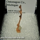Minerals Specimen: Wire Copper Crystal from White Pine Mine, White Pine, Ontonagon County, Michigan Minerals Specimen: Wire Copper Crystal from White Pine Mine, White Pine, Ontonagon County, Michigan