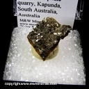 Minerals Specimen: Aldermanite on Fluellite from Tom's Phosphate quarry, Kapunda, South Australia, Australia Minerals Specimen: Aldermanite on Fluellite from Tom's Phosphate quarry, Kapunda, South Australia, Australia