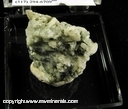 Minerals Specimen: Jadeite, White XLs from Rosenhahnite occurrence, Russian River, Cloverdale area, Mendocino Co., California Minerals Specimen: Jadeite, White XLs from Rosenhahnite occurrence, Russian River, Cloverdale area, Mendocino Co., California