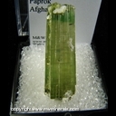 Minerals Specimen: Tourmaline from Paprock, Afghanistan Minerals Specimen: Tourmaline from Paprock, Afghanistan
