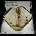 Minerals Specimen: Smoky Quartz Japan Law Twin from Smoky Bear Claims, Lincoln Co., New Mexico Minerals Specimen: Smoky Quartz Japan Law Twin from Smoky Bear Claims, Lincoln Co., New Mexico
