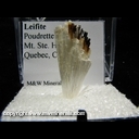 Minerals Specimen: Leifite from Poudrette quarry, Mont Saint-Hilaire, Quebec, Canada Minerals Specimen: Leifite from Poudrette quarry, Mont Saint-Hilaire, Quebec, Canada
