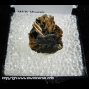 Minerals Specimen: Rutile epitaxial growth on Hematite from Nova Horizonte, Bahia, Brazil Minerals Specimen: Rutile epitaxial growth on Hematite from Nova Horizonte, Bahia, Brazil