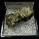 Minerals Specimen: Rutile from Yates Brooks property, near Lattimore, Cleveland Co., North Carolina Minerals Specimen: Rutile from Yates Brooks property, near Lattimore, Cleveland Co., North Carolina