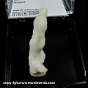 Mineral Specimen: Hyalite Opal Stalactite from Minas Gerais, Brazil Mineral Specimen: Hyalite Opal Stalactite from Minas Gerais, Brazil